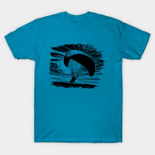 Above the Clouds - Paragliding T-Shirt